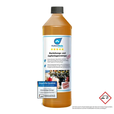 Produktbild von KaiserRein Bierleitungs- und Zapfanlagenreiniger 1L Schankanlagen Reiniger zum Zapfanlage reinigen