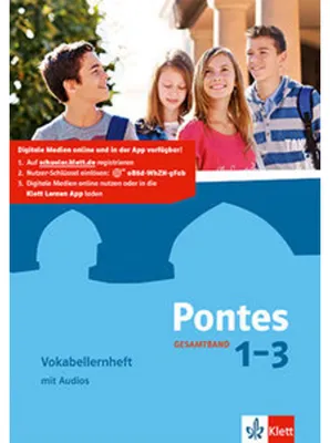 Obrázok produktu pre Pontes Gesamtband. Vokabellernheft 1-3 Gesamtausgabe