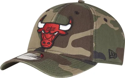Zdjęcie produktu dla Czapka z daszkiem New Era 9Forty Cap - Chicago Bulls washed wood camo