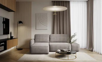 Produktbild von KEF Ecksofa Mona – L-Form – 229x86x148 cm – Möbel für Wohnzimmer – Liegefläche 129x190 cm – Mit Schlaffunktion – Polsterstoff – Rechtsseitig Cremona 24