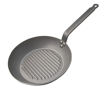 Produktbild von De Buyer Carbone Plus Runde Grillpfanne - Ø 26cm - Stahlblech