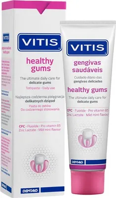 Produktbild von Vitis Zahnpasta für gesundes Zahnfleisch, 75 ml