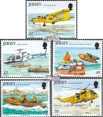 Produktbild von Briefmarken GB - Jersey 2005 Mi 1163-1167 (kompl.Ausg.) postfrisch Seerettungsmittel