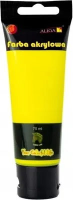 Zdjęcie produktu dla Farba akrylowa FTN-302 Neonowa Żółć, tubka 75 ml