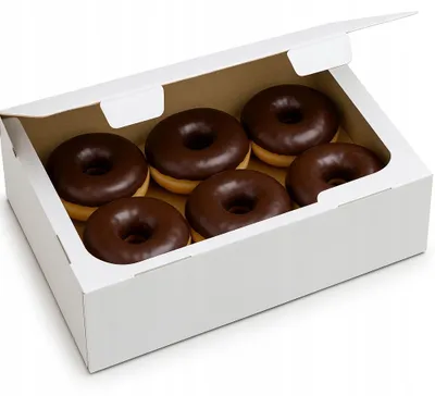 Produktbild von Rubicello Kuchenbox mit Deckel, rechteckig, weiß, 30x20cm