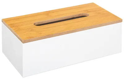 Produktbild von Tissue-box "modern color" weiß - 5 five simply smart