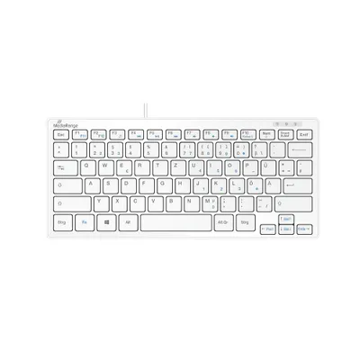 Obrázek produktu pro MediaRange MROS113, Mini, Kabel, USB, QWERTZ, Bílá