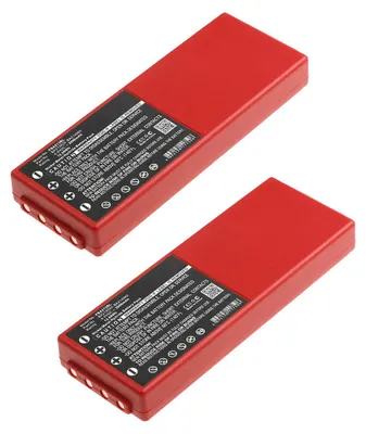 Produktbild von CELLONIC 2x Akku für Fernbedienung kompatibel mit HBC Radiomatic Spectrum 3, BA213020, BA214061, BA210 - (2000mAh, 6V)