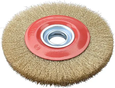 Zdjęcie produktu dla Szczotka obrotowa Extol Craft (17020) Szczotka tarczowa, Ø 200 mm, otwór 32 mm, grubość 25 mm