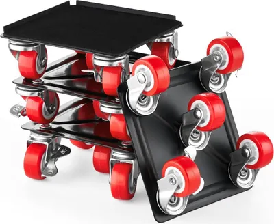Obrázek produktu pro Nábytek Dolly Heavy Duty Furniture Mover s 5 koly, nosnost 1200 liber