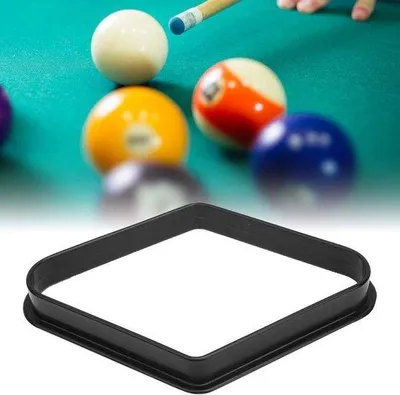 Productafbeelding van Professionele biljartaccessoireset, 9 ballen, plastic, driehoekvormig