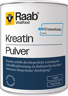 Produktbild von Raab Vitalfood Kreatin Monohydrat Pulver 75 g
