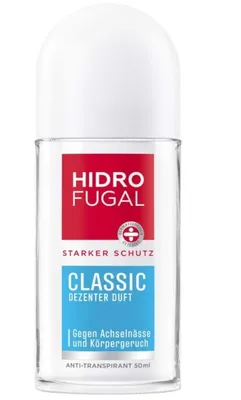 Obrázok produktu pre Hidrofugal, Classic, Antyperspirant w kulce, 50ml (PRODUKT Z NIEMIEC)
