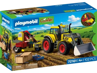 Produktbild von PLAYMOBIL Großer Traktor mit Kartoffelroder