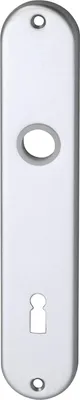 Produktbild von Langschild SCH-Line U-Form, BB 90, silber eloxiert