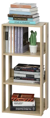 Immagine prodotto di Libreria Scaffale 40x29,2x87,9 cm 3 Ripiani in Legno