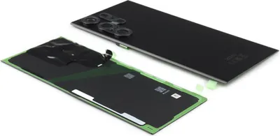 Produktbild von Original Samsung Galaxy S23 Ultra S918B Akkudeckel Backcover Batterie Deckel Phantom Schwarz