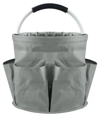 Produktbild von Gartengerätetasche - 17 L - Faltbare Werkzeugtasche - Aufbewahrungstasche für Gartengeräte - Für Garten, Camping und Outdoor - Grau