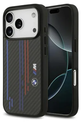 Immagine prodotto di Etui Bmw M Poliammide Lines & Logo Magsafe Na Iphone 17 Pro - Czarne