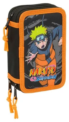 Obrázek produktu pro Sada tří pouzder na tužky s motivem Naruto Shippuden, obsahující 37 kusů