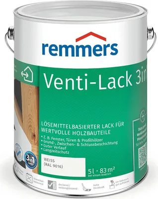 Obrázek produktu pro Remmers Venti Topcoat bílý 5 l