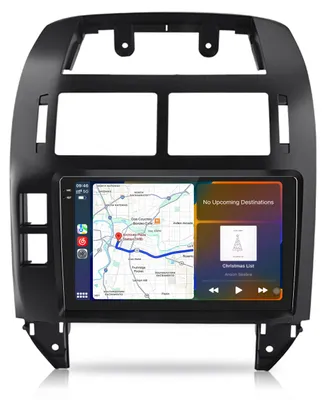 Obrázok produktu pre 9,5-palcový 2K QLED displej, autorádio pre VW Polo 9N 9A (2001–2009), bezdrôtové pripojenie, CarPlay, Android Auto, GPS navigácia, 4G, Wi-Fi, 6 GB + 128 GB