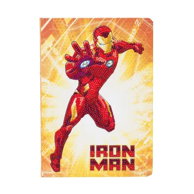 Image de Crystal Art Cahier Ironman 26x18cm