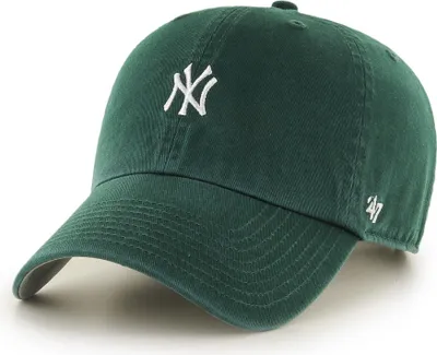 Produktbild von '47 Brand Cap MLB New York Yankees BASE RUNNER '47 Clean Up Dark Green