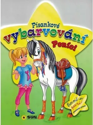 Obrázek produktu pro Písankové vybarvování - Poníci - zelené