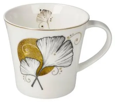 Produktbild von Goebel Lotus Ginkgo Weiß Tasse