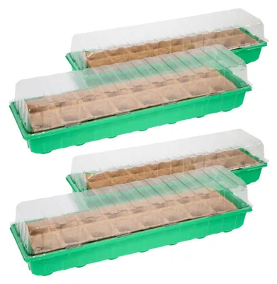Obrázok produktu pre Sada štyroch mini skleníkov na pestovanie rastlín