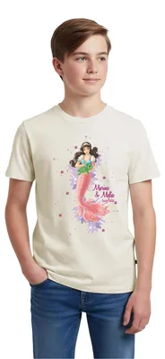 Produktbild von Spreadshirt Schleich Bayala Meerjungfrau Marina & Malia Teenager Premium T-Shirt, 158/164 (12 Jahre), Naturweiß