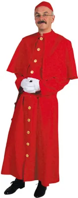 Produktbild von M203202-54 Bischof rot Herren Gewand Kostüm Gr.54