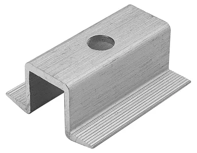 6er-Pack Mid-Clip Zonnepaneelklem, Alu, 25-45 mm