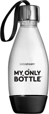 Produktbild von SodaStream športová fľaša na perlivú aj neperlivú vodu so sebou, objem 0,6 l, farba: čierna