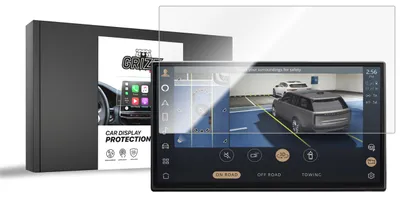 Image de Protection d'écran pour voiture GrizzGlass en verre céramique, compatible avec le modèle Jaguar F-Pace (écran de 11,4 pouces), de 2016 à 2026
