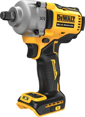 A studio shot of a DeWALT cordless impact wrench.