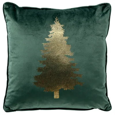 Produktbild von Textino Dekokissen Tree 45x45 cm Grün