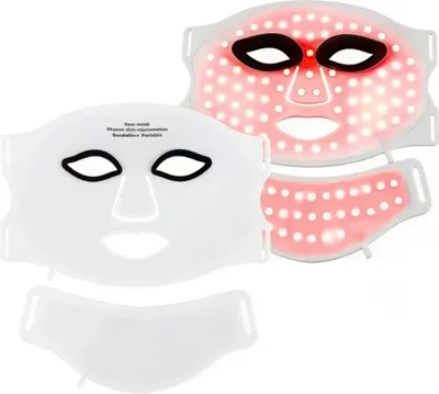 Immagine prodotto di Massaggiatore LED per viso e collo con 7 colori di luce terapeutica