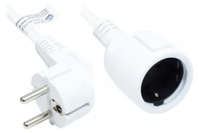 Productafbeelding van Good Connections P0102-W050 Good Connections Schutzkontakt Verlängerung weiß 5m