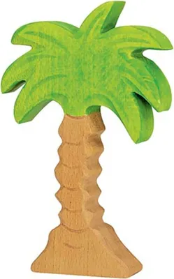 Image de Holztiger 80231 Palmier, petit, vert
