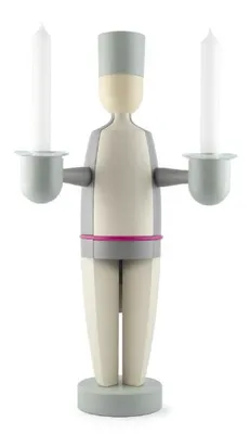 Produktbild von Weihnachtsfigur Bergmann mit Tüllen zerlegbar Höhe 28cm NEU