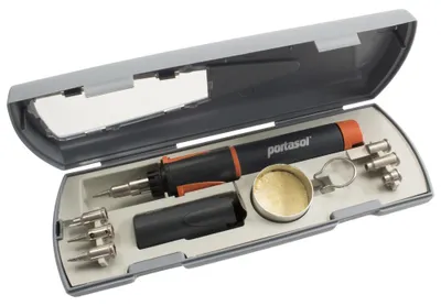 Produktbild von WETEC Gaslötkolben Pro Piezo 75 "Profi Set" (ProPiezo) Laufzeit: ca. 90 min