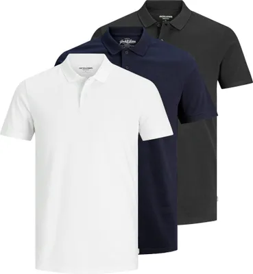 Produktbild von Jack & Jones Basic Poloshirts Herren (3-pack)