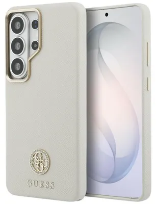 Obrázek produktu pro Pouzdro Guess Rhinestone Logo MagSafe pro Galaxy S26 Ultra, béžové