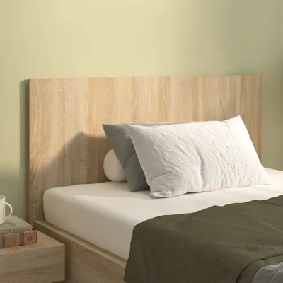 Image de vidaXL Tête de lit chêne Sonoma 120x1,5x80 cm Bois composite - Tête de lit - Têtes de lit - Tête de lit
