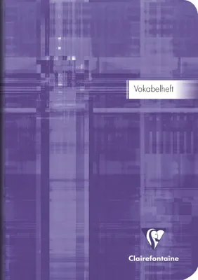 Produktbild von Clairefontaine Vokabelheft A5 lin 2-Mittelstrich 32Bl