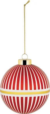 Produktbild von Alessi - Delight Weihnachtskugel, goldener Strich, Glas