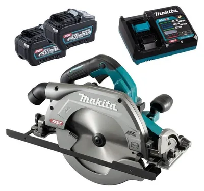 Image de Scie circulaire Ø235 mm XGT 40V MAKITA HS009GT201 2 x 5,0Ah + chargeur rapide