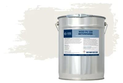 Produktbild von Wixx Polyurethan150 Betonfarbe - RAL 9010 | Reinweiß - 10L